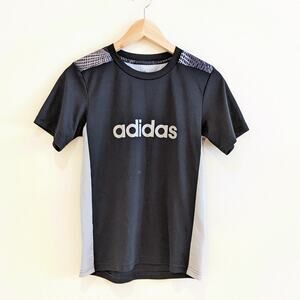 Adidas Black Athletic Shirt Size M/10-12